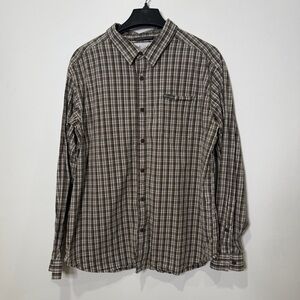 Columbia Men's  Plaid‎ Button Down Shirt